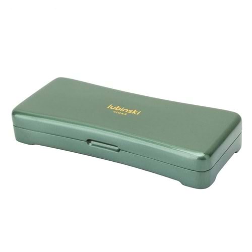 LUBİNSKİ SLİM LAKE 2S SEYAHAT HUMİDOR GREEN